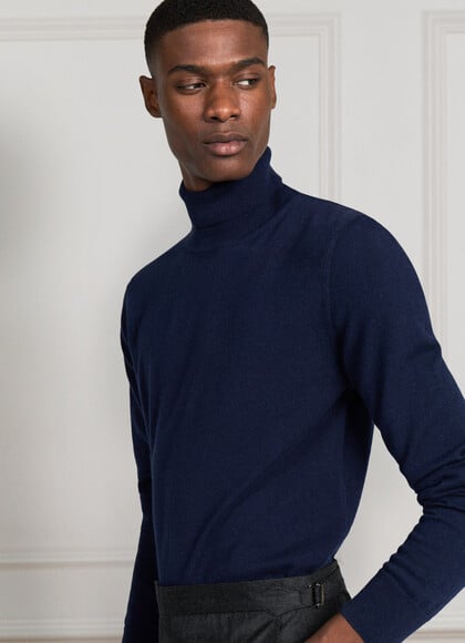 Cashmere Roll Neck Jumper