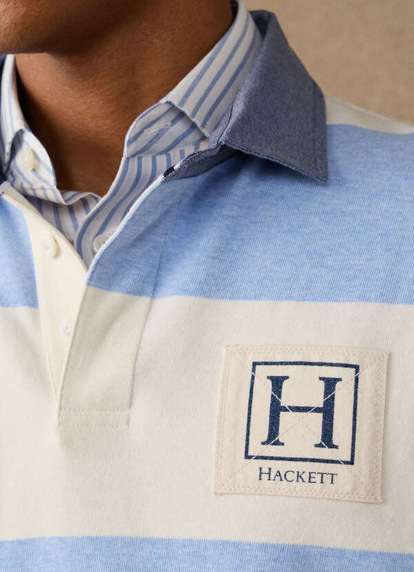 Branded H Striped Rugby Shirt - 2