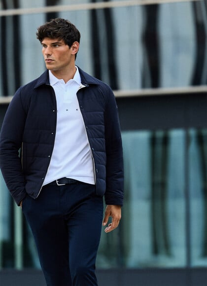 City Puffer Shirt Jacket