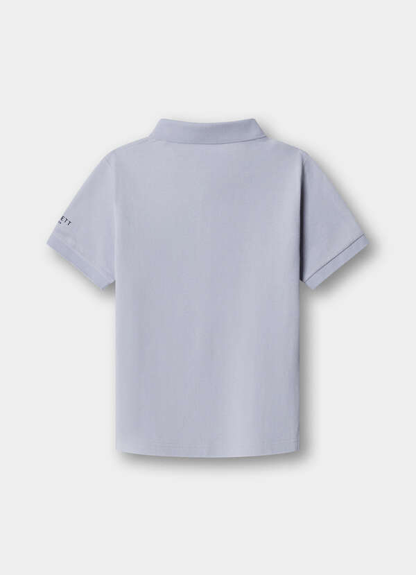 Classic Fit Short Sleeve Branded Logo Polo - 2