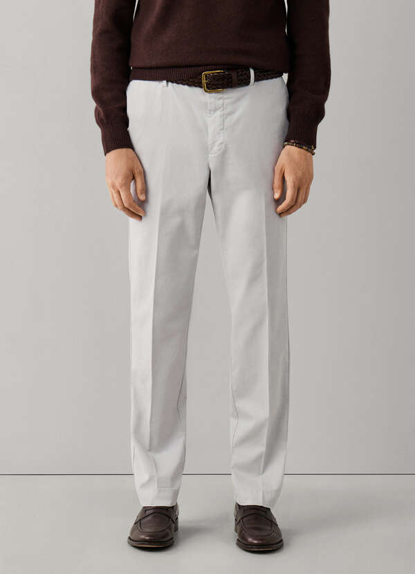 Tailored Fit Sanderson Stretch Cotton Chino - 2