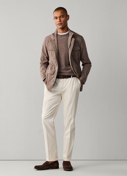 Relaxed Fit Regent Comfort Drawcord Trouser