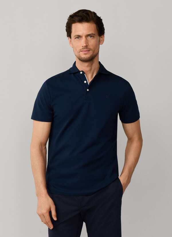 Classic Fit Short Sleeve Oxford Pique Polo - 2