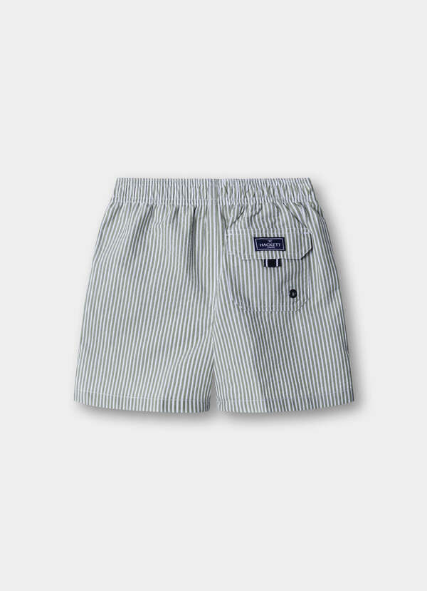 Seersucker Swim Trunks - 2