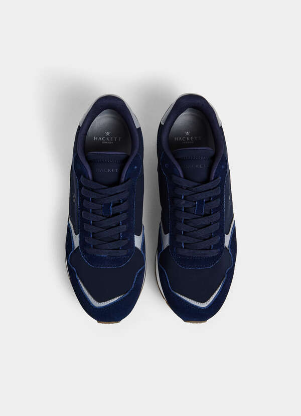 Vector Device Suede and Leather Trainers - 2