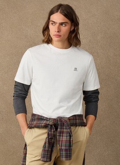 Classic Fit H Logo T-Shirt