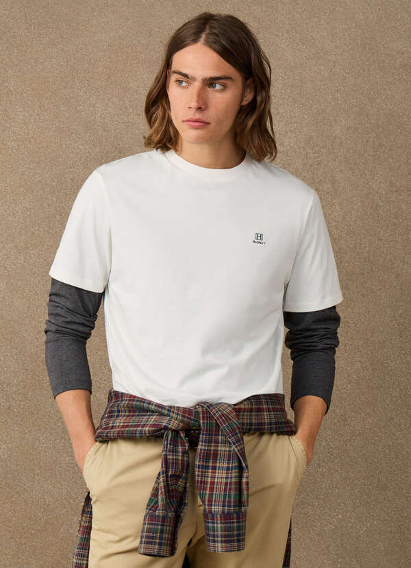 Classic Fit H Logo T-Shirt Classic Fit H Logo T-Shirt