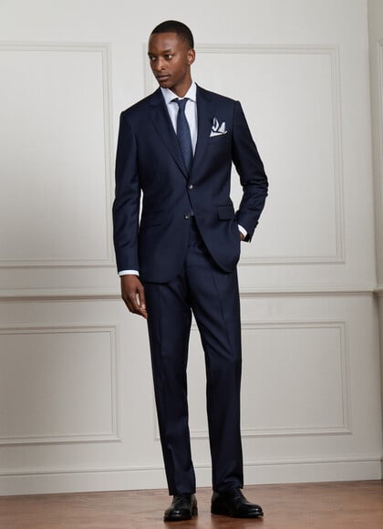 Wool Formal Trousers - Woven in Italy