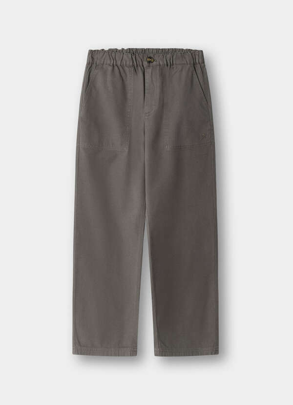 Classic Fit Textured Stretch Chino