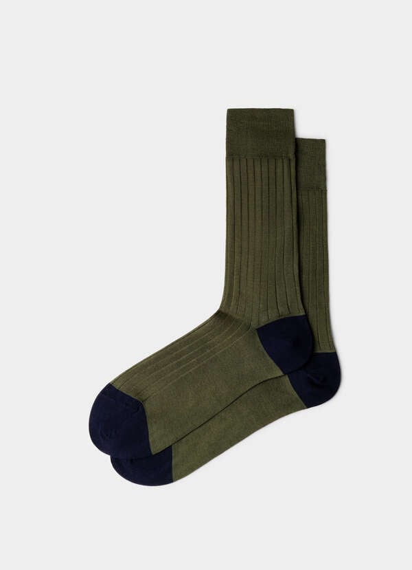 Mercerised Cotton Socks Short