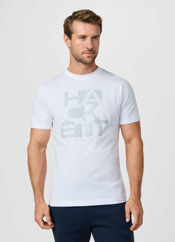 Classic Fit Branded Block Graphic T-Shirt - 2 Classic Fit Branded Block Graphic T-Shirt - 2