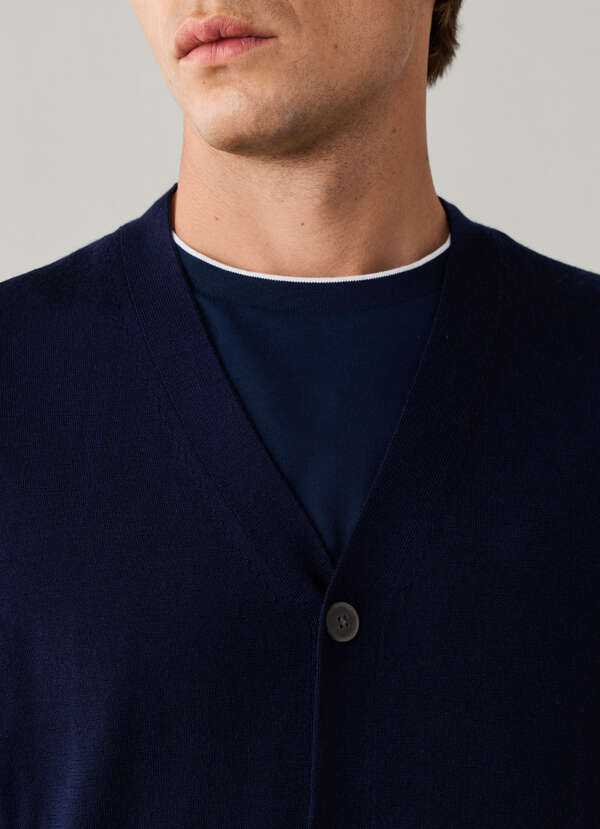Merino Wool Cardigan - 2 Merino Wool Cardigan - 2