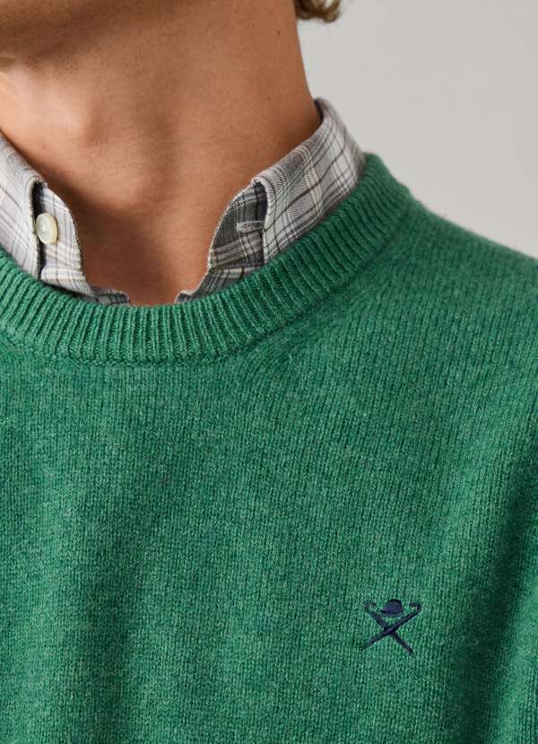 Lambswool Crew Neck Jumper - 2 Lambswool Crew Neck Jumper - 2