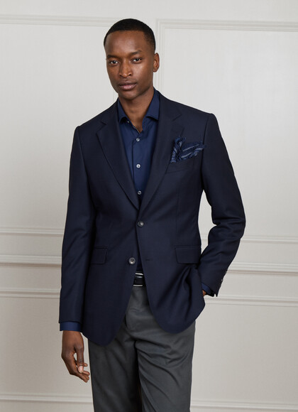 Pure Wool Blazer - Woven in Italy 