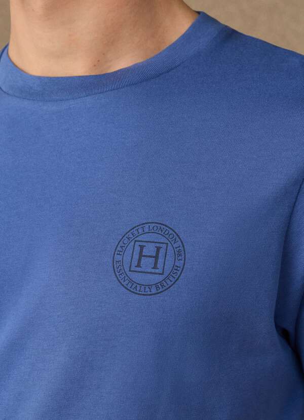 Classic Fit Branded H T-Shirt - 2