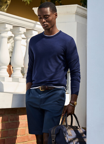 Classic Fit Sanderson Ribbed Short