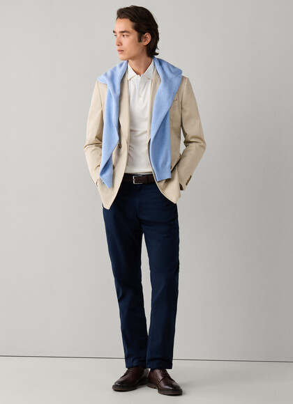 Regular Fit Trinity Canvas 5 Pocket Trouser