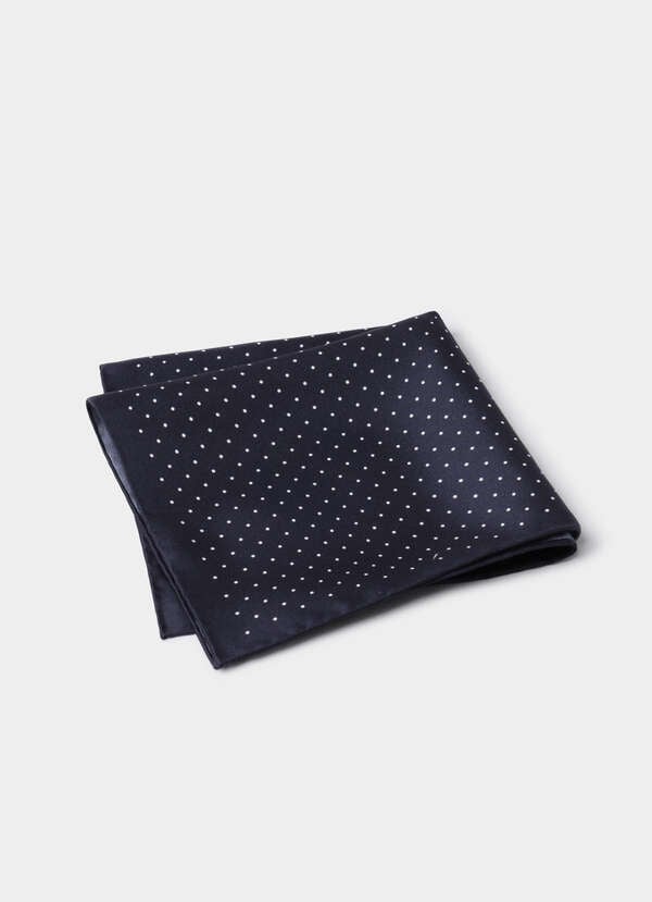 Mayfair Dot Silk Pocket Square Mayfair Dot Silk Pocket Square