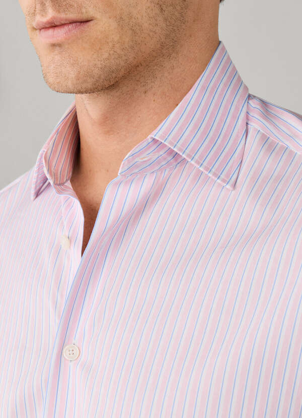 Classic Fit Trio Stripe Shirt - 2