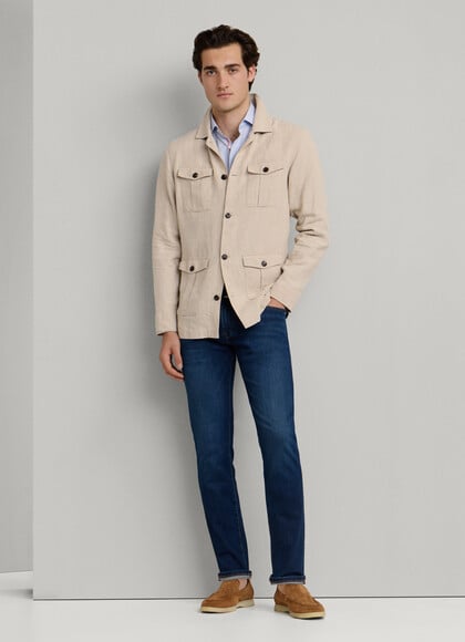 Slim Fit Powerflex Vintage Wash Denim
