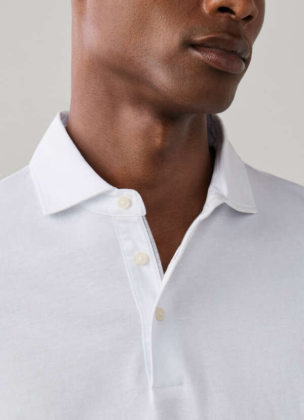 Classic Fit Long Sleeve Pima Cotton Polo - 2