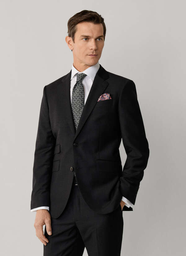 Wool Suit Jacket Woven In England
