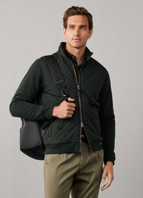 Travel Hybrid Full Zip Sweat Travel Hybrid Full Zip Sweat