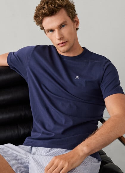 Short Sleeve Cotton Jersey Lounge T-Shirt