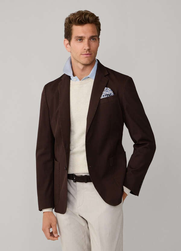 Stretch Cotton Garment Dyed Blazer Stretch Cotton Garment Dyed Blazer