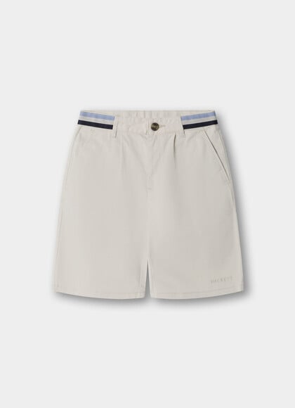 Classic Fit Stretch Pleated Short