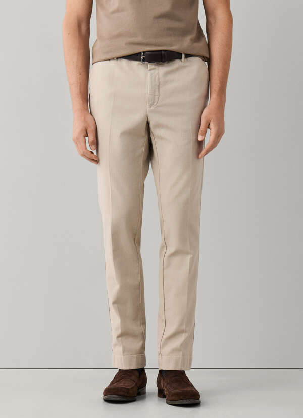 Slim Fit Kensington Textured Trousers - 2