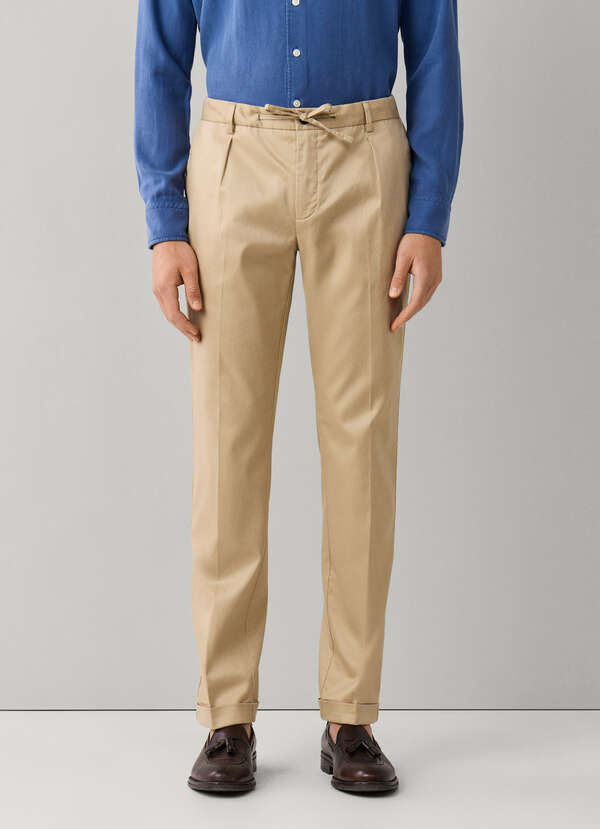 Relaxed Fit Regent Comfort Drawcord Trouser - 2