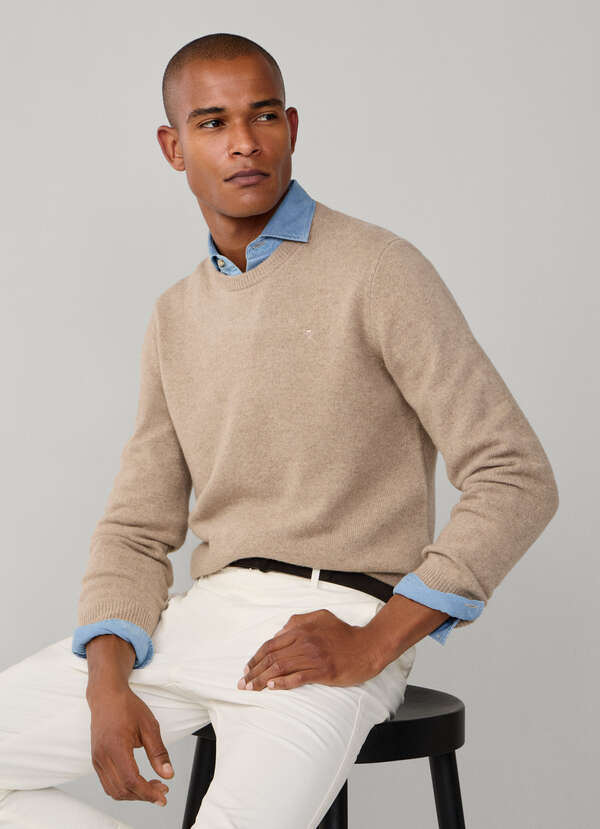 Lambswool Crew-Neck Jumper Lambswool Crew-Neck Jumper