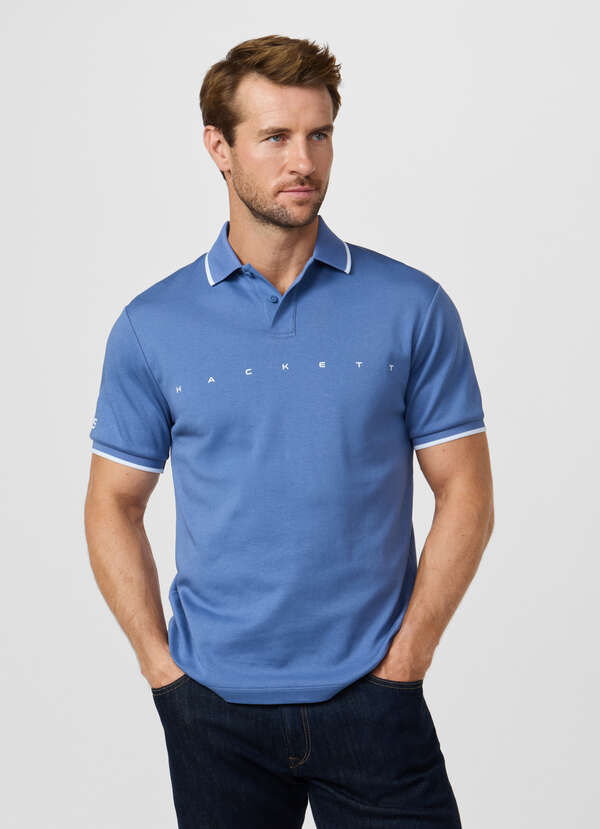 Classic Fit Short Sleeve Branded Polo - 2 Classic Fit Short Sleeve Branded Polo - 2