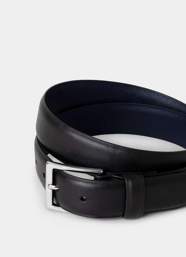 Leather Feather Edge Belt - 2