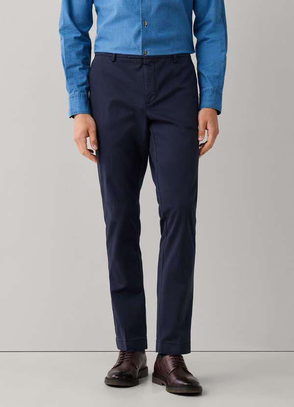 Slim Fit Kensington Stretch Cotton Chino - 2
