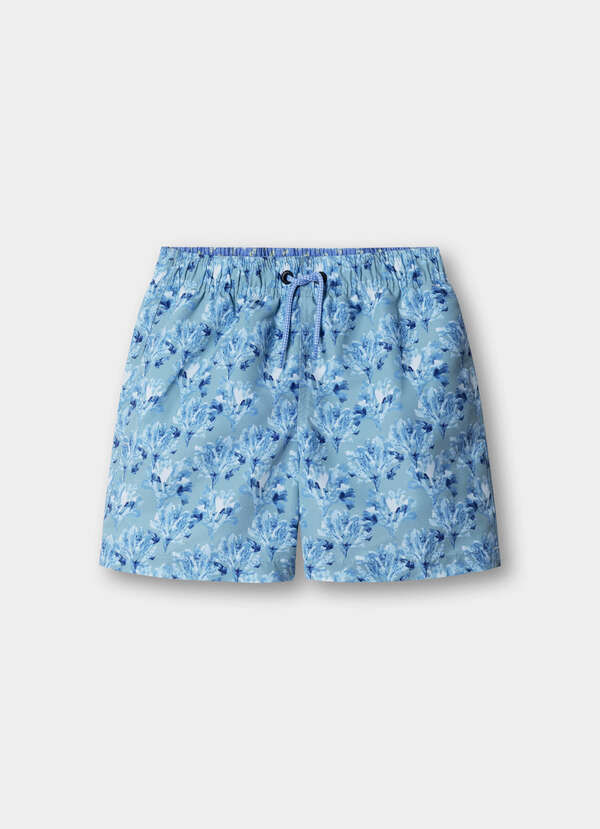 Coral Swim Trunks