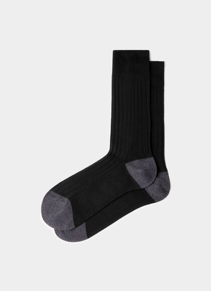 Mercerised Cotton Socks Short