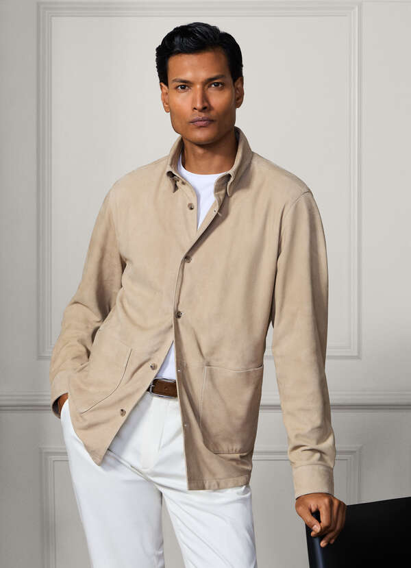 Suede Overshirt Suede Overshirt