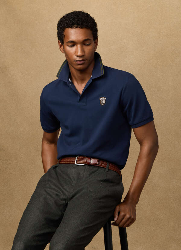 Classic Fit Short Sleeve Badge Polo Classic Fit Short Sleeve Badge Polo