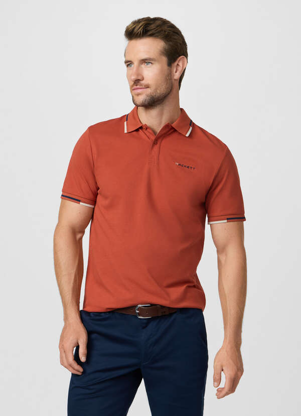 Classic Fit Short Sleeve Tipped Polo Classic Fit Short Sleeve Tipped Polo