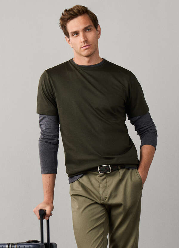 Travel Classic Fit Pique T-Shirt