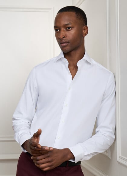 Tailored Fit Formal Poplin Shirt