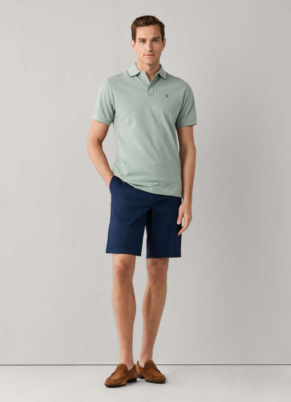 Classic Fit Sanderson Ribbed Short Classic Fit Sanderson Ribbed Short