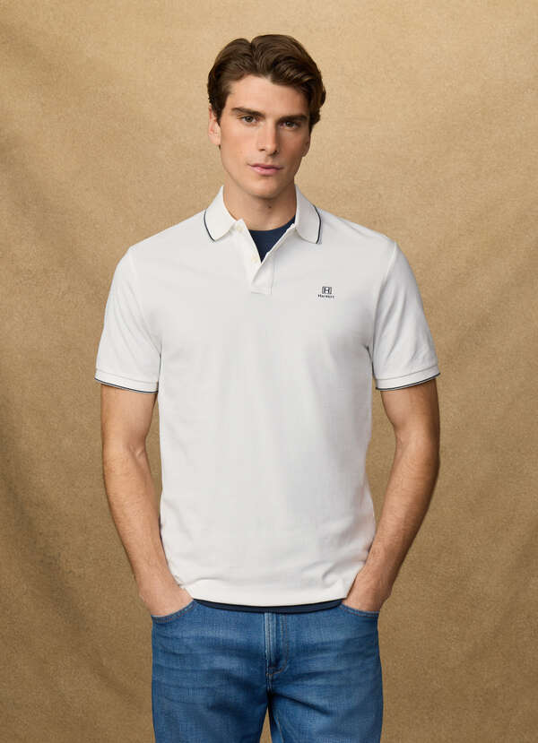 Classic Fit Short Sleeve Tipped Polo - 2