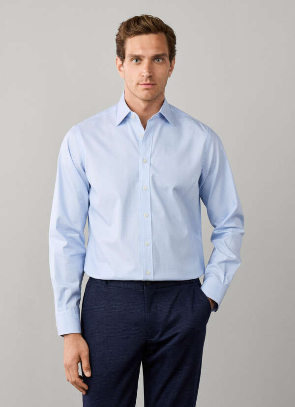 Classic Fit Travel Graph Shirt Classic Fit Travel Graph Shirt