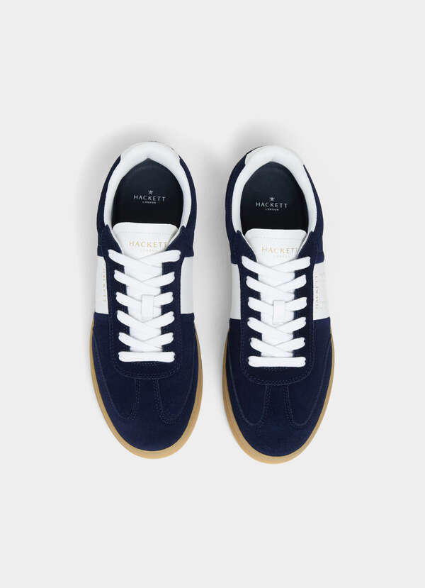 Harper Hendon Leather and Suede Trainers - 2
