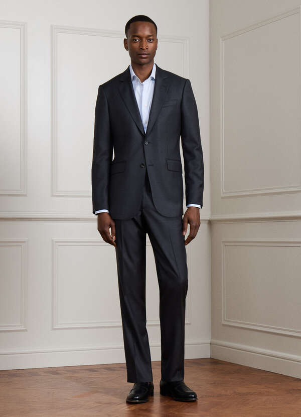 Pure Wool Loro Piana Suit - Woven in Italy - 2