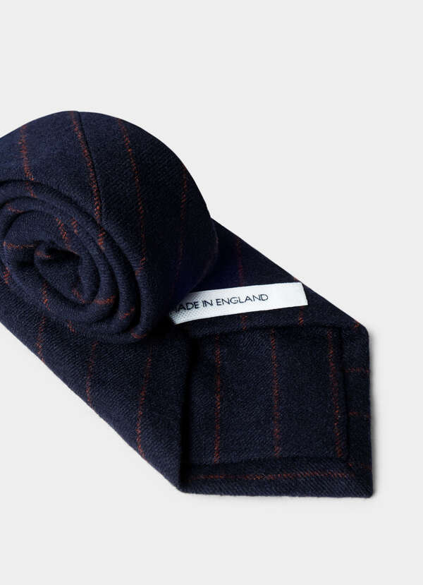 Wool Blend Loro Piana Tie - Made in England - 2