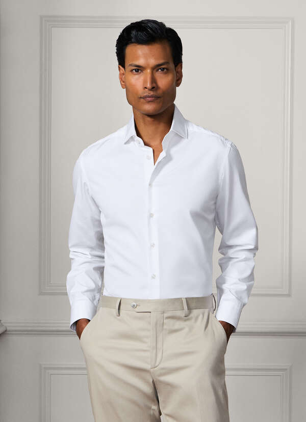 Tailored Fit Formal Poplin Shirt - 2